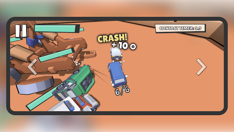 Crashing Cars game for android