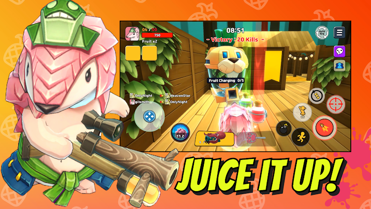 Juicy Adventure Shooter Brawl for android game