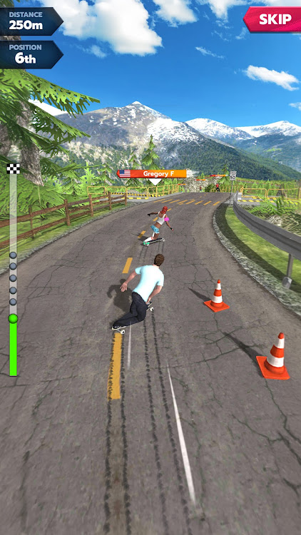 Downhill Race League mod  for android